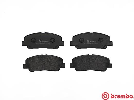 A.B.S. P 83 099 BREMBO Bremsbelagsatz, Scheibenbremse